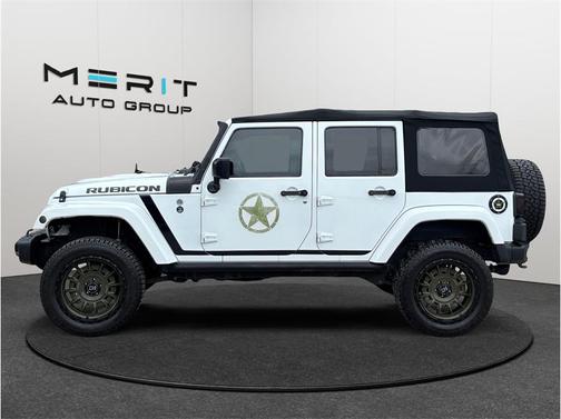 Bright White Clearcoat 2016 Jeep Wrangler Unlimited Rubicon
