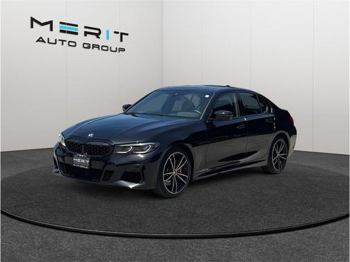 Black Sapphire Metallic 2022 BMW M340 M340i xDrive Sedan
