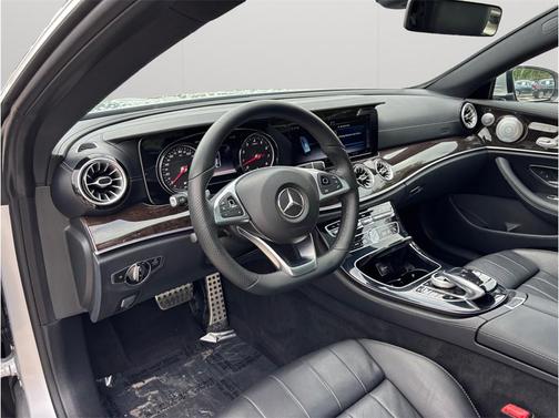 Iridium Silver Metallic 2018 Mercedes-Benz E-Class E 400 Coupe 2D