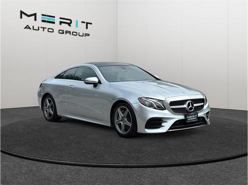 Iridium Silver Metallic 2018 Mercedes-Benz E-Class E 400 Coupe 2D