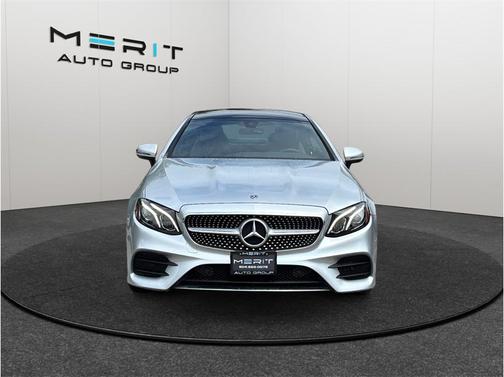 Iridium Silver Metallic 2018 Mercedes-Benz E-Class E 400 Coupe 2D
