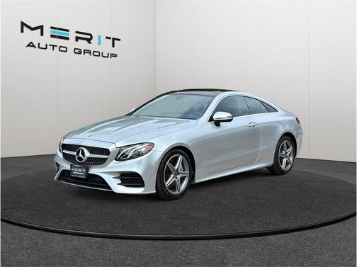 Iridium Silver Metallic 2018 Mercedes-Benz E-Class E 400 Coupe 2D
