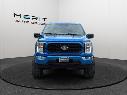 VELOCITY BLUE METALLIC 2021 Ford F-150 XL