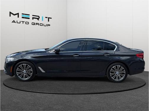Dark Graphite Metallic 2018 BMW 540 540i Sedan 4D
