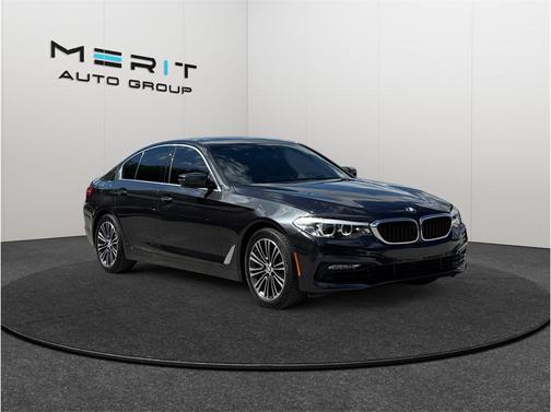 Dark Graphite Metallic 2018 BMW 540 540i Sedan 4D