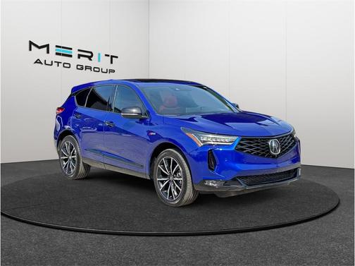 Apex Blue Pearl 2025 Acura RDX A-Spec Advance Package