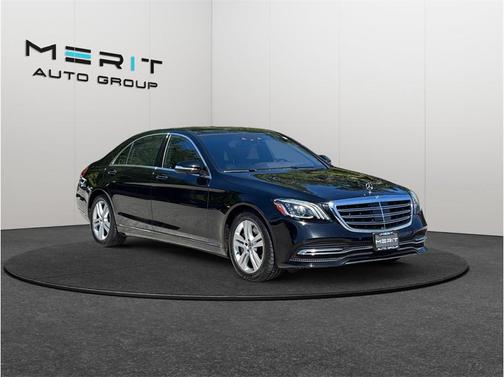 Black 2019 Mercedes-Benz S-Class 4MATIC