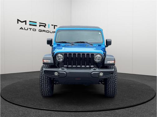 Hydro Blue Pearlcoat 2021 Jeep Wrangler Unlimited Sport