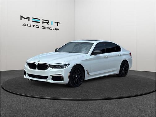 Alpine White 2018 BMW M550 i Xdrive