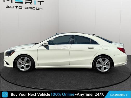 Arctic White 2016 Mercedes-Benz CLA-Class 4MATIC