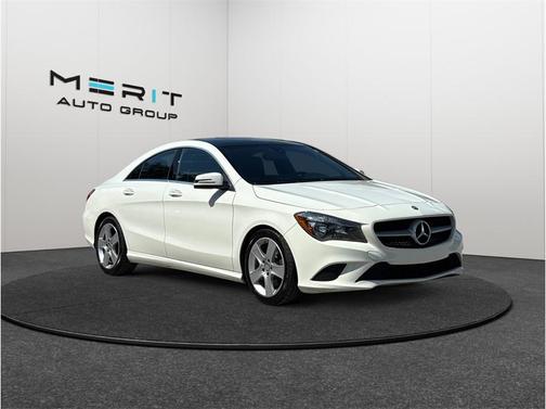 Arctic White 2016 Mercedes-Benz CLA-Class 4MATIC