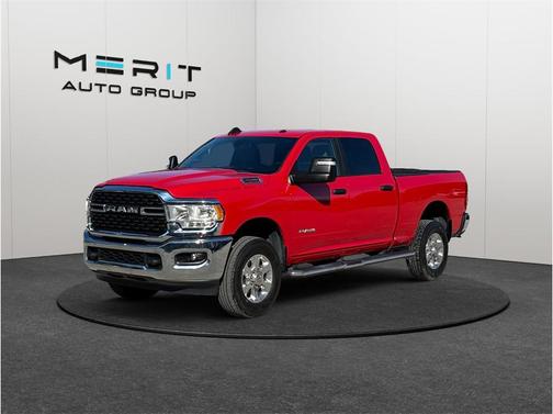 Flame Red Clearcoat 2024 RAM 2500 Big Horn Crew Cab 4x4 6'4' Box