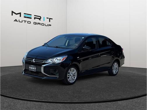 Mystic Black Metallic 2021 Mitsubishi Mirage G4 SE