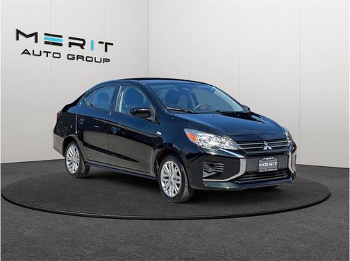 Mystic Black Metallic 2021 Mitsubishi Mirage G4 SE