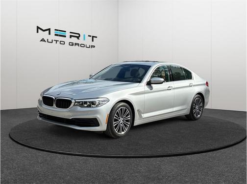 Glacier Silver Metallic 2020 BMW 540 540i Sedan 4D