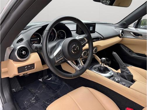 Aero Gray 2024 Mazda MX-5 Miata RF Grand Touring