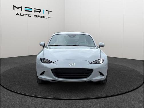 Aero Gray 2024 Mazda MX-5 Miata RF Grand Touring
