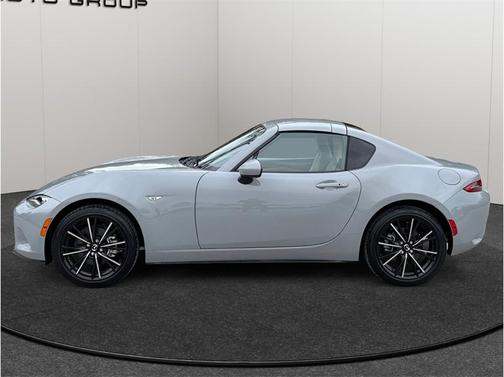 Aero Gray 2024 Mazda MX-5 Miata RF Grand Touring