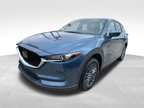 Deep Crystal Blue Mica 2020 Mazda CX-5 Touring