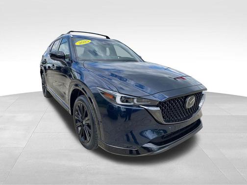 Deep Crystal Blue Mica 2025 Mazda CX-5 2.5 Turbo Premium
