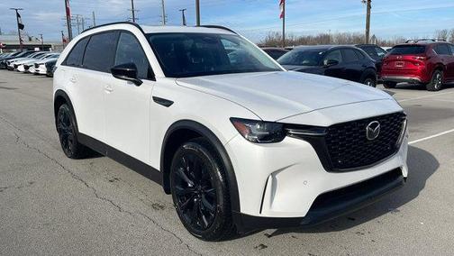 Rhodium White Premium 2026 Mazda CX-90 PHEV Premium Sport SUV