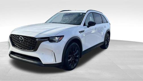 Rhodium White Premium 2026 Mazda CX-90 PHEV Premium Sport