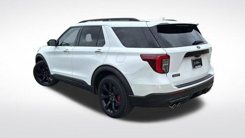 Star White Metallic Tri-Coat 2023 Ford Explorer ST