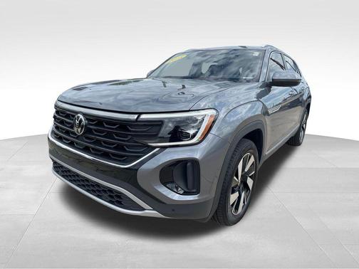 Gray 2025 Volkswagen Atlas Cross Sport 2.0T SEL