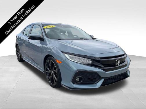 Gray 2017 Honda Civic Sport Touring