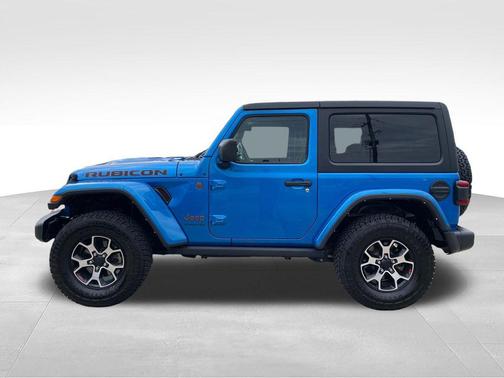 Hydro Blue Pearlcoat 2021 Jeep Wrangler Rubicon