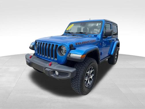 Hydro Blue Pearlcoat 2021 Jeep Wrangler Rubicon