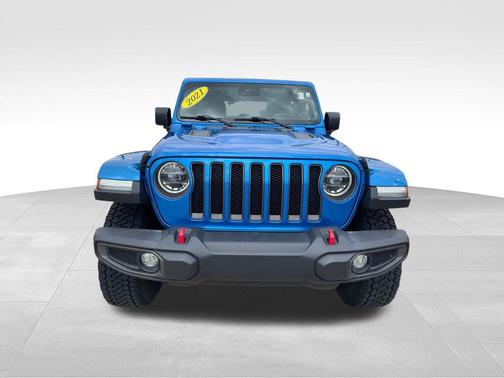 Hydro Blue Pearlcoat 2021 Jeep Wrangler Rubicon