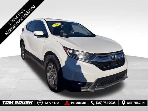 Platinum White Pearl 2019 Honda CR-V EX-L