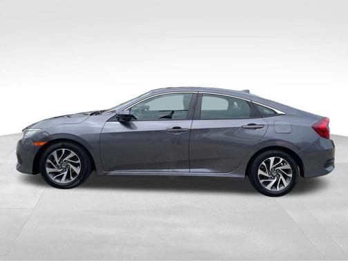 Modern Steel Metallic 2017 Honda Civic EX