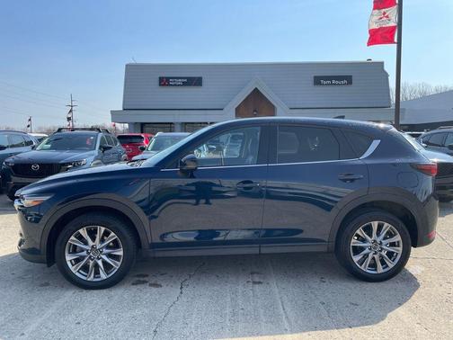 Deep Crystal Blue Mica 2020 Mazda CX-5 Grand Touring Reserve