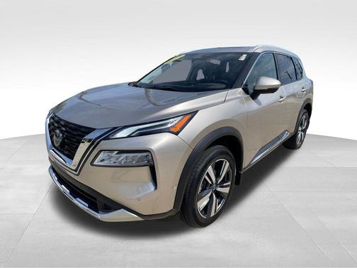 Champagne Silver Metallic 2023 Nissan Rogue Platinum
