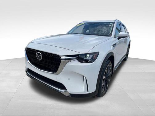 Rhodium White Premium 2024 Mazda CX-90 PHEV Premium Plus