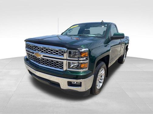 Rainforest Green Metallic 2015 Chevrolet Silverado 1500 1LT