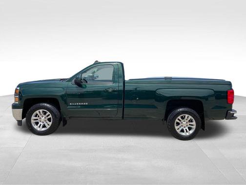 Rainforest Green Metallic 2015 Chevrolet Silverado 1500 1LT