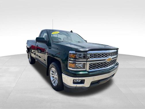 Rainforest Green Metallic 2015 Chevrolet Silverado 1500 1LT