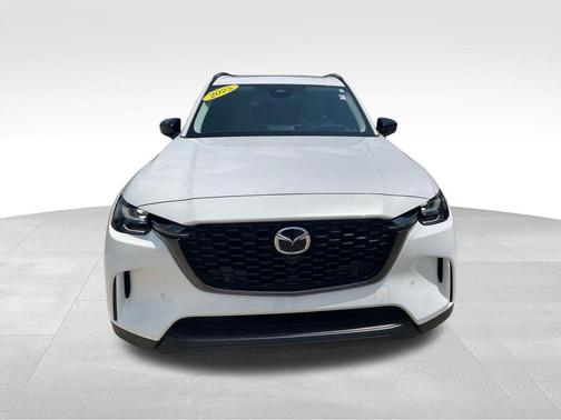 Rhodium White Premium 2025 Mazda CX-90 PHEV Premium Sport