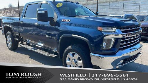 Northsky Blue Metallic 2021 Chevrolet Silverado 2500 LTZ Truck