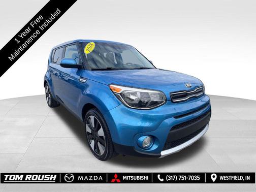 Mysterious Blue 2018 Kia Soul +