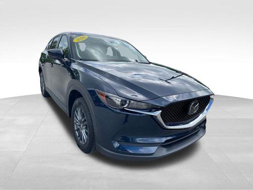 Deep Crystal Blue Mica 2020 Mazda CX-5 Touring