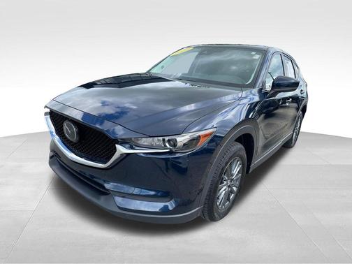 Deep Crystal Blue Mica 2020 Mazda CX-5 Touring
