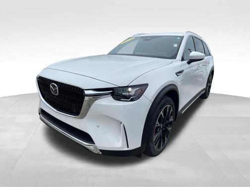 Rhodium White Premium 2024 Mazda CX-90 PHEV Premium Plus