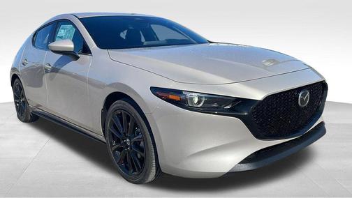 Platinum Quartz Metallic 2026 Mazda Mazda3 FWD w/Premium Package