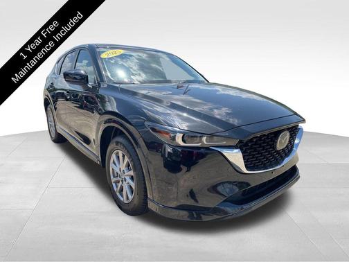 Jet Black Mica 2025 Mazda CX-5 2.5 S Preferred Package