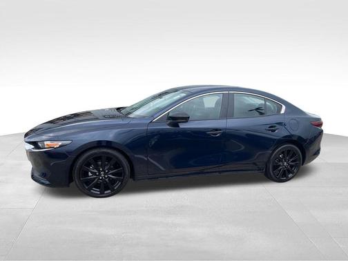 Deep Crystal Blue Mica 2025 Mazda Mazda3 2.5 S Select Sport