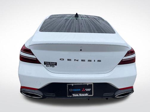 Alta White 2022 Genesis G70 3.3T AWD